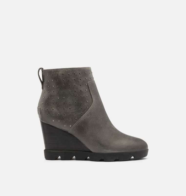 Sorel Dam Wedges Mörk Grå - Joan Uptown™ Stud Bootie - DUK-873590